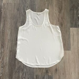 White babaton tank blouse